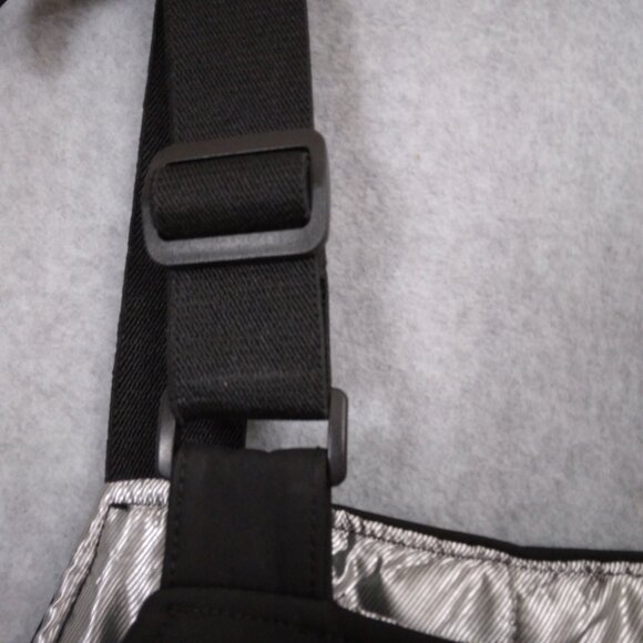 NWT Refrigiwear Women's Soft Shell Bib Overalls Black | Size 2XL - Picture 8 of 11